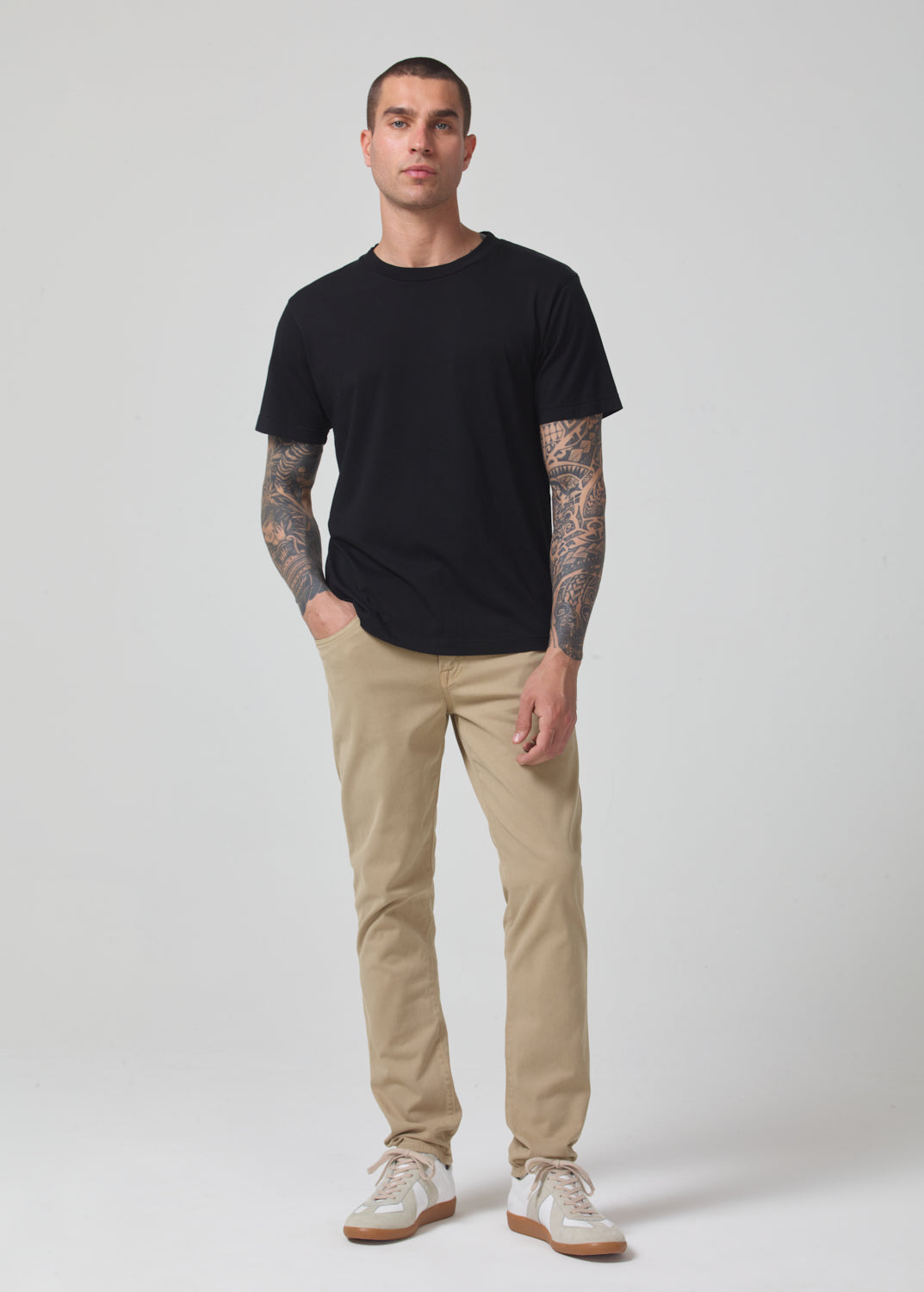 London Tapered Slim Stretch Sateen